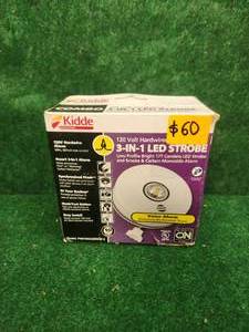 lot 242 image: Kidde 3-in-1 led strobe smoke and carbon monoxide alarm