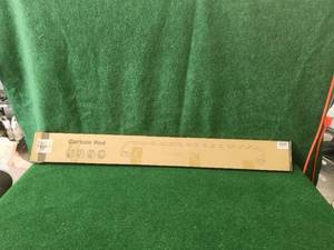 lot 299 image: Black curtain rod