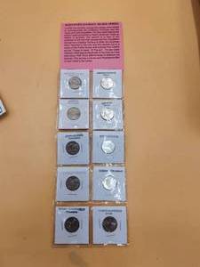 lot 9 image: Westward Journey Nickel series coin set