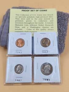 lot 49 image: Proof set of Coins