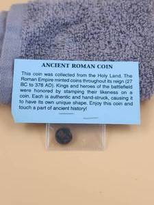 lot 64 image: Ancient Roman Coin - collected from the Holy Land