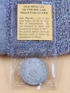 lot 124 image: 1964 Mexican Silver Dollar