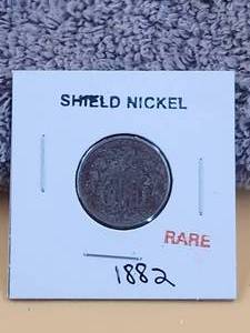 lot 335 image: 1882 Shielded nickel - rare