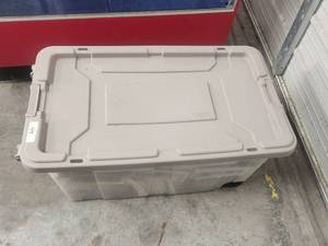 lot 172 image: Bin full of books