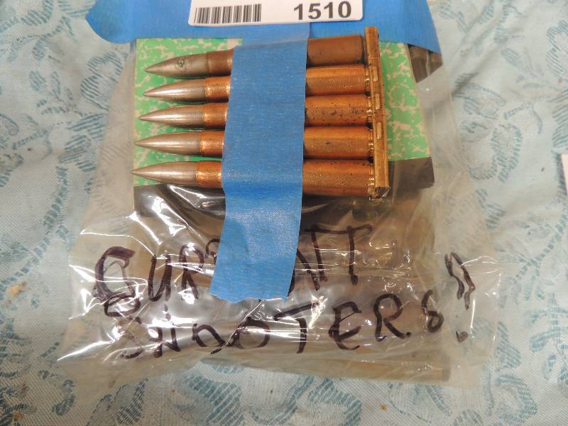 lot 1510 image: 6mm Mauser 70 rounds &  1 clip...
