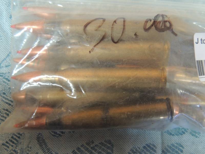 lot 1517 image: 30.06 bullets 13 ct reload...