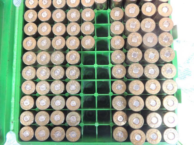 lot 1521 image: 44 rem. Mag silouette reloads 32 pl...