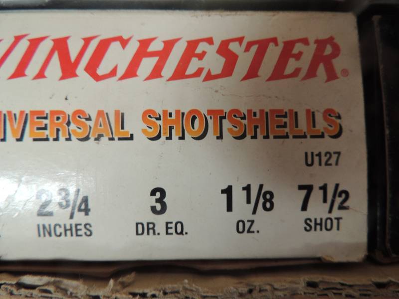 lot 1538 image: 12 gauge shot gun shells , 7 12 sh...