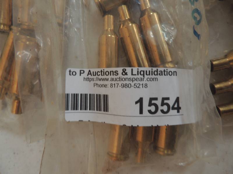 lot 1554 image: 6mm brass bags 5 bags50 total...
