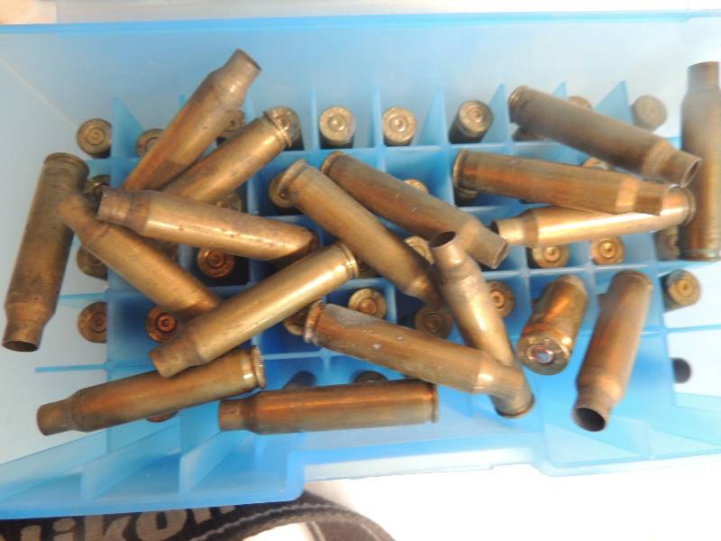lot 1565 image: 223 brass 30 06 brass...
