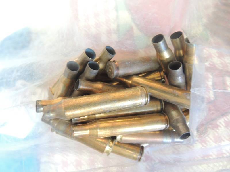 lot 1567 image: 270 brass S&W...