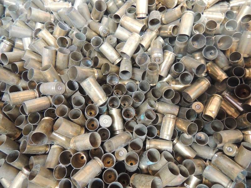 lot 1569 image: 45 auto Brass...