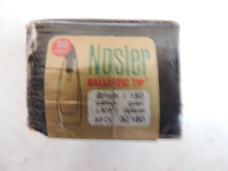 lot 1587 image: Noster 8 mm 180 gr spitzer 50 ct....