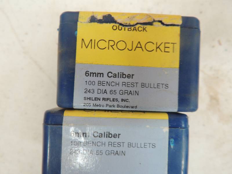 lot 1588 image: Stillen 6 mm cal. 65 gr 150 benchre...