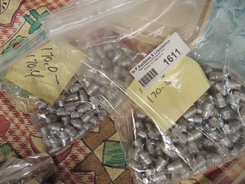 lot 1611 image: 170.08, 170.00-170.4 lead  bullets...