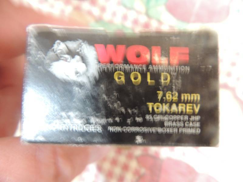 lot 1617 image: Wolf 7.62 x 25 brass case 50 ct...