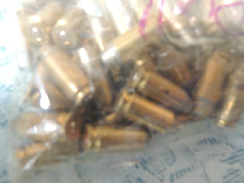 lot 1620 image: 45 bullet reloads no primer ...