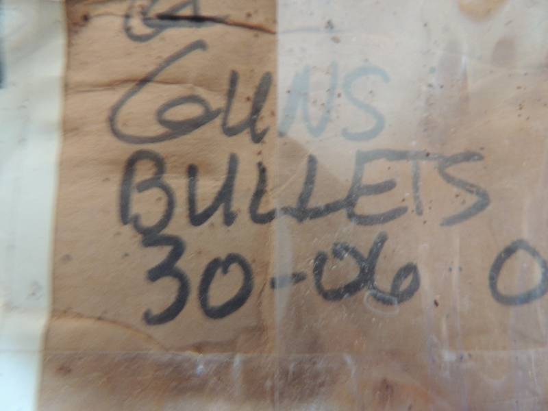 lot 1621 image: 30.06 gun bullets 35 lb box...