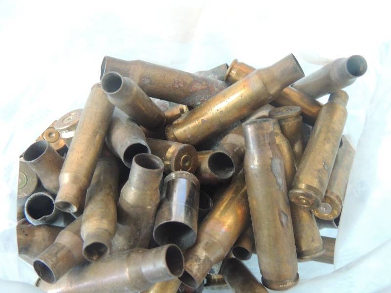 lot 1650 image: brass  casings various...