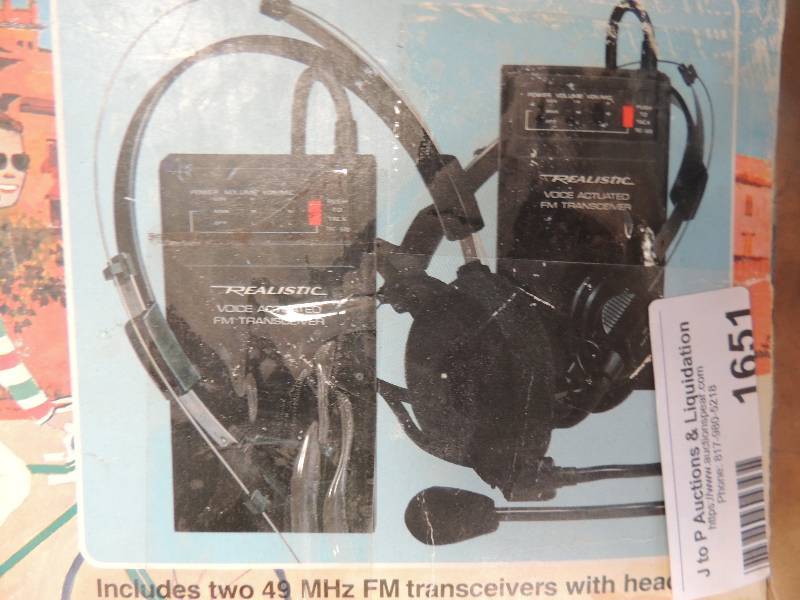 lot 1651 image: realistic brand voice activated 2 w...