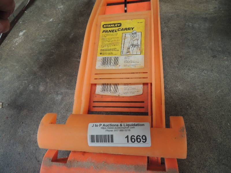 lot 1669 image: drywall carrier and saw...