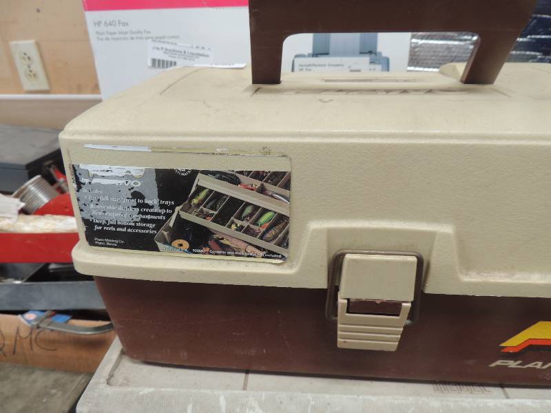 lot 1680 image: 2 tackle boxes  and wire connectors...
