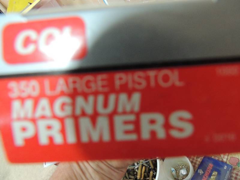 lot 1708 image: 350 mag Lg pistol primers...
