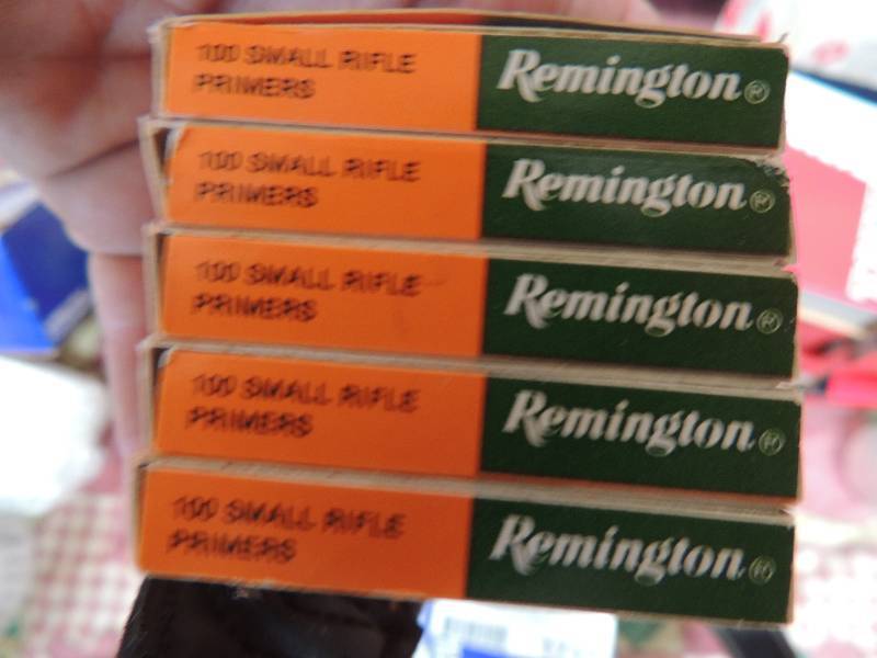 lot 1707 image: 210 Lg rifle primers 2 boxes 500 ea...