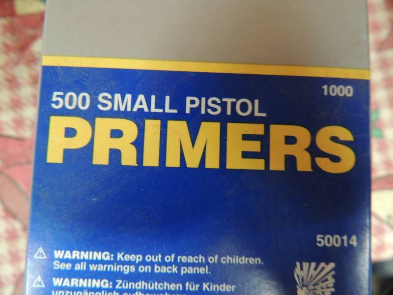 lot 1727 image: CCI 500 ct sm pistol primer x 2 ...