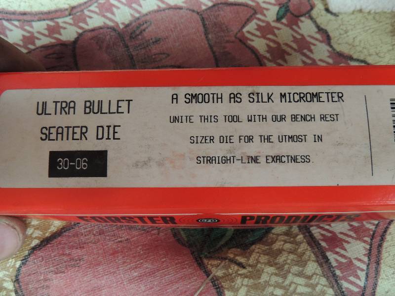 lot 1752 image: 30.06 Ultra bullet seater dies...