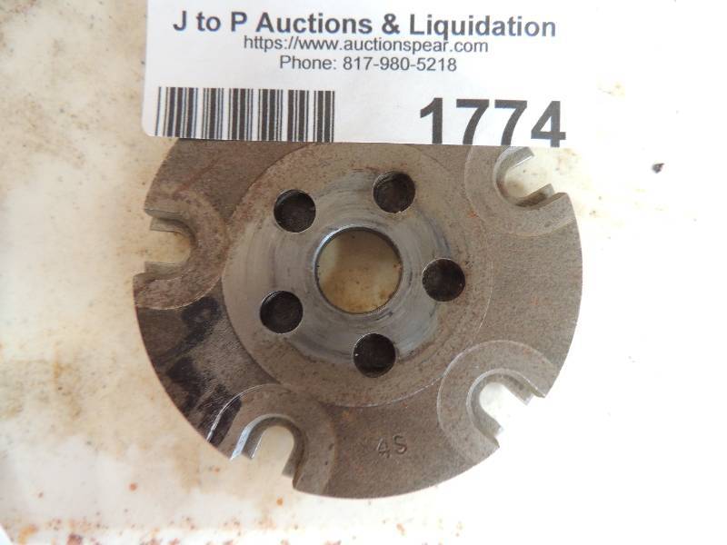 lot 1774 image: 9mm shell holder plates with diff c...