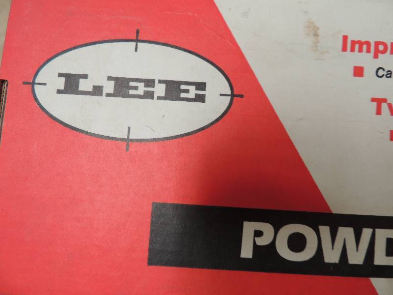 lot 1784 image: Lee powder measure kit with 15 meas...