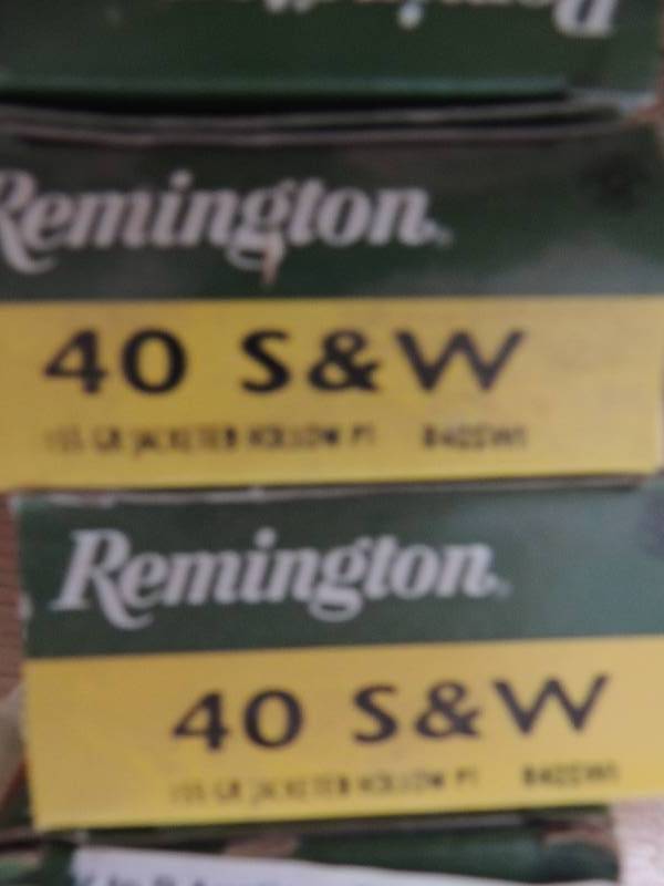 lot 676 image: Remington 40 Cal SW 155g Jacketed ...