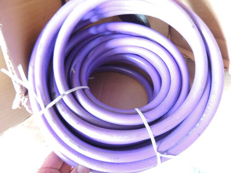 lot 699 image: Pneumatic hose and sander...