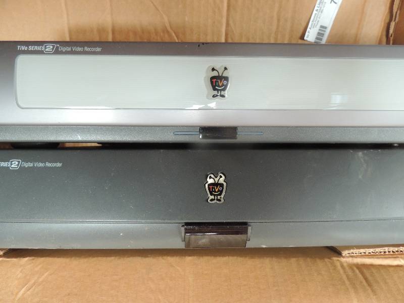 lot 741 image: 2 TiVo Series 2 DVR (No Cords)...
