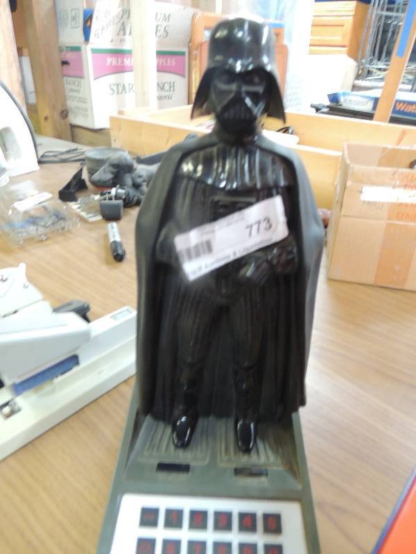 lot 773 image: Darth Vader Intercom Statue...