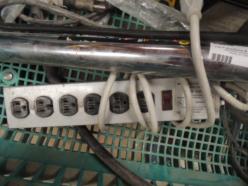 lot 784 image: Hand Air punp, outlet strap...