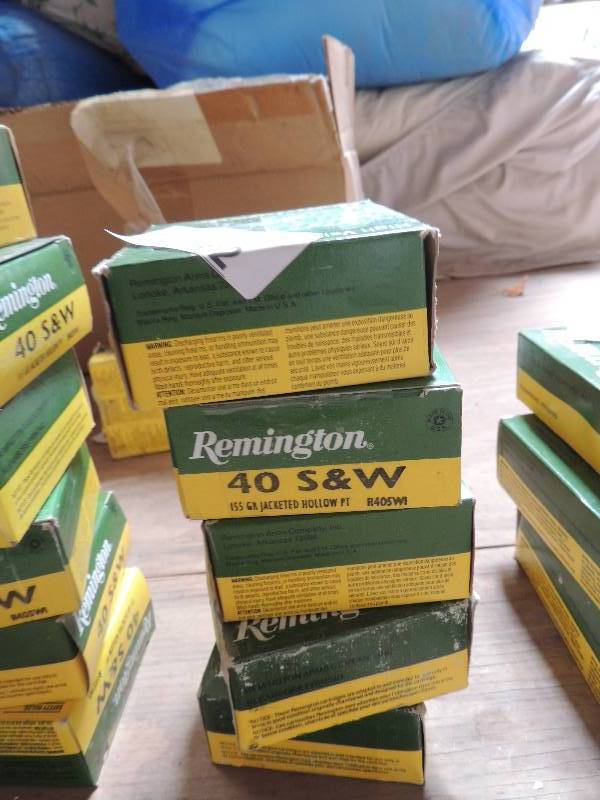 lot 669 image: 40 SW Remington (175q) Reloads - 5...