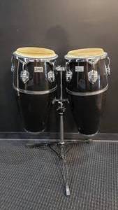 lot 4 image: Toca Players Series Conga Set w Stand