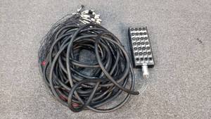 lot 42 image: Whirlwind Medusa 16 Channel (4x XLR Return) Snake w 50 Cord