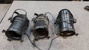 lot 69 image: Lot of 3 Stage Spotlights
