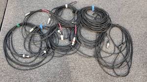 lot 72 image: Lot of Misc XLR Cables