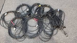 lot 74 image: Lot of Misc XLR Cables