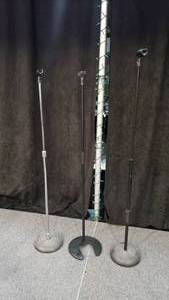 lot 86 image: Lot of 3 Microphone Stands