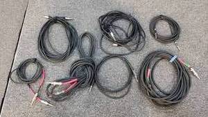 lot 121 image: Lot of Misc Instrument Cables