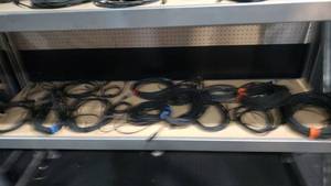 lot 123 image: Large Lot of Misc XLR Cables