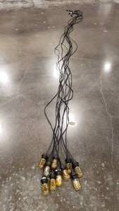 lot 137 image: Lot of 10 Indivudual 15 Hanging Lights