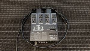 lot 36 image: Chauvet DMX-4 DimmerRelay Pack