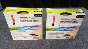 lot 153 image: 2 Boxes of Legrand Tan Corduct Cord Protector.  15 per box