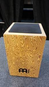 lot 155 image: Meinl Percussion String Cajon w Makah Burl Frontplate